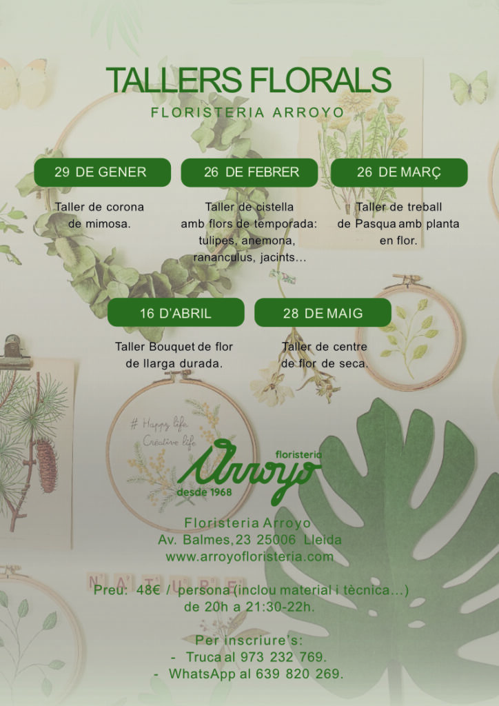 Talleres Florales 2026